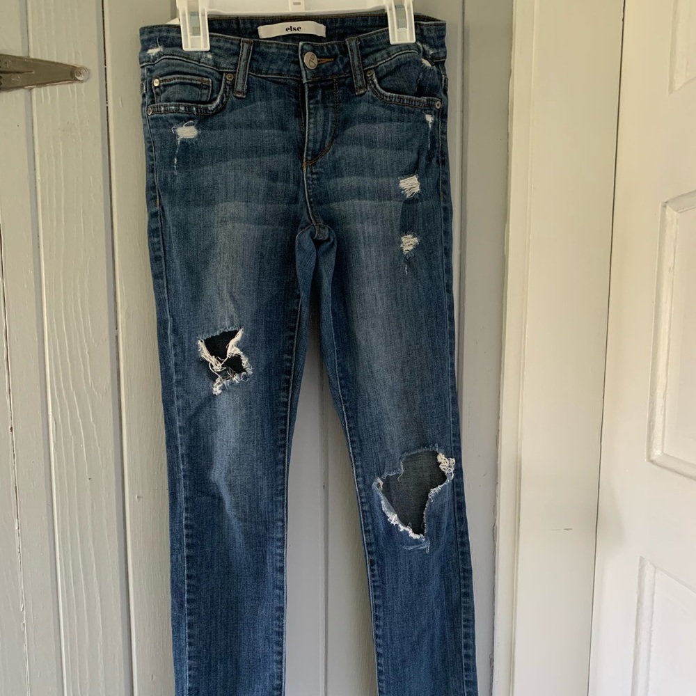 Cropped jeans